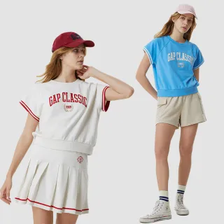 Gap 女裝 碳素軟磨系列 Logo運動休閒褲 669790-紅色 歷史價格詳細信息