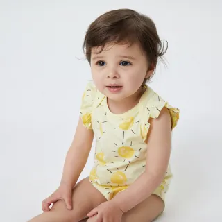 Gap 嬰兒 純棉印花無袖包屁衣 布萊納系列-太陽印花(670335) 歷史價格詳細信息