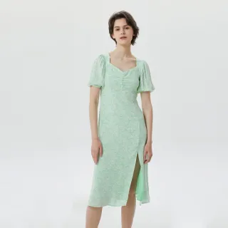 Gap 女裝 輕薄寬鬆翻領長袖襯衫-淺綠色(671241) 歷史價格詳細信息