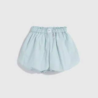 Gap 女童 Logo荷葉邊繭型休閒褲 607264-卡其色 歷史價格詳細信息