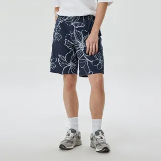 【GAP】男裝 印花鬆緊短褲 輕透氣系列-海軍藍印花(714146) 價格比較,價格查詢,歷史價格詳細信息