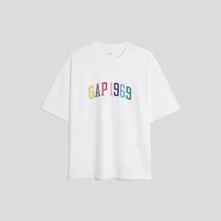 Gap 男裝 Logo純棉印花短袖T恤 厚磅密織親膚系列-海軍藍(670339) 歷史價格詳細信息