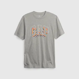 【GAP】男童裝 Logo印花短袖T恤-墨藍色(602176) 歷史價格詳細信息