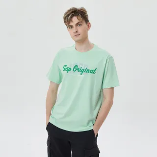 Gap 男裝 Logo純棉印花短袖T恤 厚磅密織親膚系列-海軍藍(670339) 歷史價格詳細信息