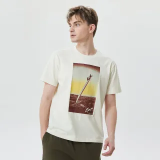 Gap 男裝 Logo印花短袖T恤 厚磅密織親膚系列-黑色(671341) 歷史價格詳細信息