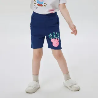 Gap 男幼童 Gap x 佩佩豬聯名 Logo純棉印花短袖T恤-白色(714125) 歷史價格詳細信息