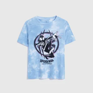 Gap 男童 Gap x Marvel 漫威系列純棉短袖T恤 696917-海軍藍 歷史價格詳細信息