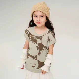 Gap 兒童裝 Logo半高領保暖印花長袖T恤 男女同款 451367-杏仁黃 歷史價格詳細信息