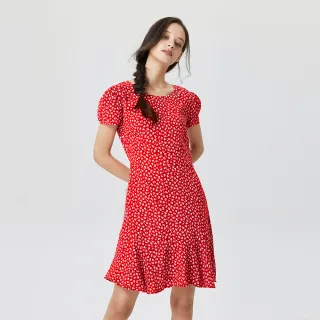 Gap 女裝 法式復古泡泡袖短袖上衣-黃色(665292) 歷史價格詳細信息