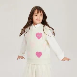 Gap 女幼童 Logo刺繡寬鬆式連帽休閒上衣 627834-淺灰色 歷史價格詳細信息