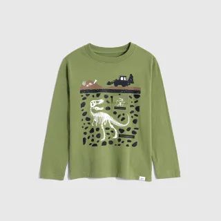 Gap 男幼童 3D立體動物印花短袖T恤 598620-綠色 歷史價格詳細信息