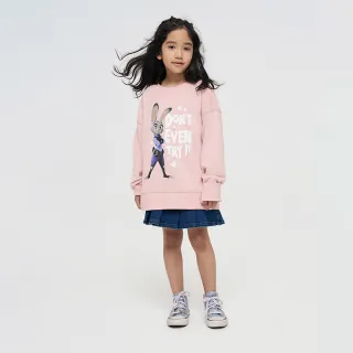 Gap 女童 Gap x 動物方城市聯名 純棉印花圓領長袖T恤-白色(766023) 歷史價格詳細信息