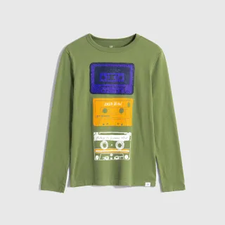 【GAP】男童裝 純棉燈芯絨長袖襯衫-卡其色(780255) 歷史價格詳細信息