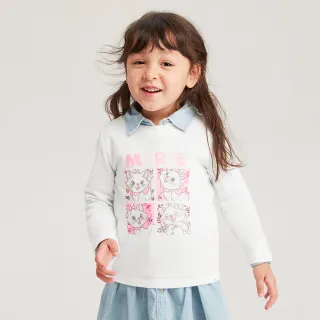 Gap 女幼童裝 Gap x Super Wings聯名 Logo印花圓領大學T-粉紅色(769896) 歷史價格詳細信息