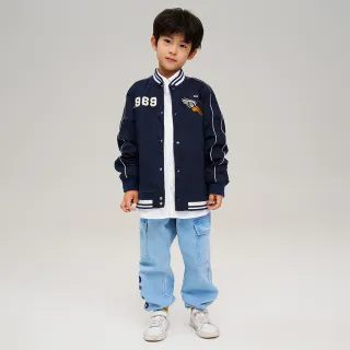 【GAP】男童裝 Logo印花布章刷毛束口鬆緊運動褲-海軍藍(606681) 歷史價格詳細信息