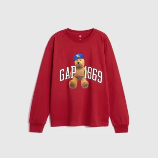 Gap 男童裝 Logo小熊印花立領背心外套 抱抱絨系列-棕色(786487) 歷史價格詳細信息