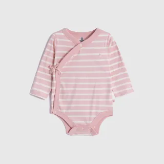 Gap 嬰兒 純棉小熊刺繡長袖包屁衣-紅黑條紋(787442) 歷史價格詳細信息