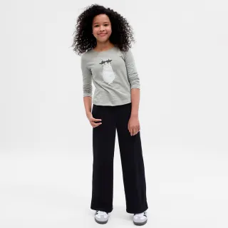 Gap 女童 純棉趣味互動雙面亮片短袖T恤 860859-淺灰色 歷史價格詳細信息