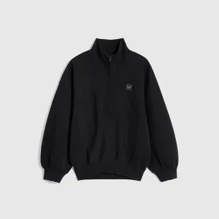 Gap 女裝 Logo立領大學T 空氣三明治系列-淺綠色(811196) 歷史價格詳細信息