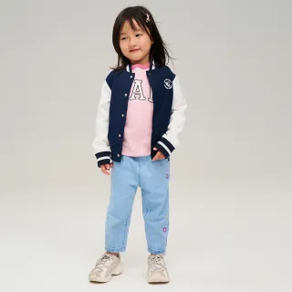 Gap 女童 鬆緊錐形牛仔褲-深藍色(789272) 歷史價格詳細信息