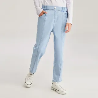 Gap 女童 鬆緊錐形牛仔褲-深藍色(789272) 歷史價格詳細信息