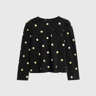 Gap 女童裝 純棉印花圓領長袖T恤-粉色(788247) 歷史價格詳細信息