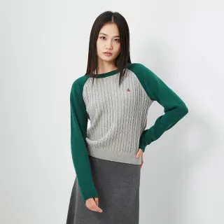 圓領綠色毛衣 男士秋冬季港寬鬆慵懶針織衫 潮牌冬款加厚毛線衣服 加厚鹿毛絨毛衣 歷史價格詳細信息