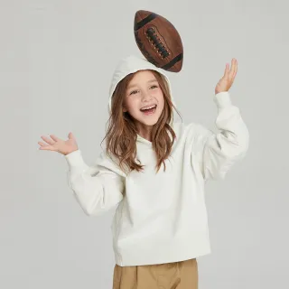 Gap 女童 Logo帽T 空氣三明治系列-白色(797490) 歷史價格詳細信息