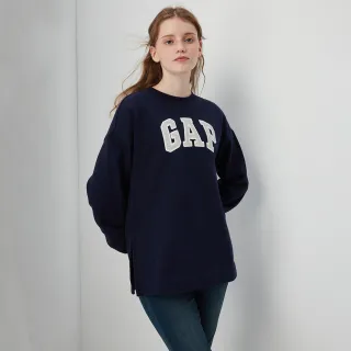 Gap 女裝 Logo印花圓領長袖上衣-紫色(741683) 歷史價格詳細信息
