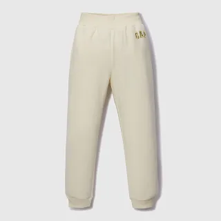 Gap 女幼童 碳素軟磨系列 Logo口袋印花鬆緊休閒褲 619748-黃色 歷史價格詳細信息