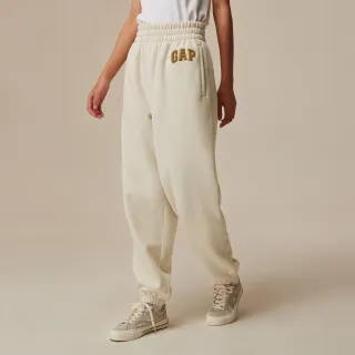 Gap 女裝 Logo鬆緊褲 碳素軟磨系列-灰色(756288) 歷史價格詳細信息