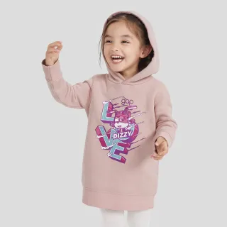 【GAP】女幼童裝 Logo印花連帽外套 碳素軟磨法式圈織系列-卡其色(809051) 歷史價格詳細信息