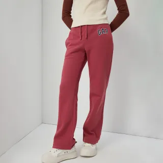 Gap 女裝 Logo抽繩束口鬆緊褲 碳素軟磨系列-白色(809240) 歷史價格詳細信息