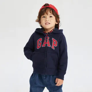 Gap 男裝 Logo連帽外套 碳素軟磨系列-深綠色(816853) 歷史價格詳細信息