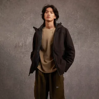 Gap 男童裝 Logo防風防雨連帽外套-黑色(786456) 歷史價格詳細信息