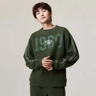 Gap 男女同款 Logo印花圓領大學T 碳素軟磨系列-米色(760421) 歷史價格詳細信息