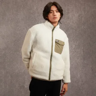 Gap 男女同款 Logo立領長袖外套 抱抱絨系列-米色(817851) 歷史價格詳細信息