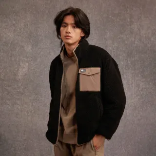 Gap 男女同款 Logo立領長袖外套 抱抱絨系列-米色(817851) 歷史價格詳細信息