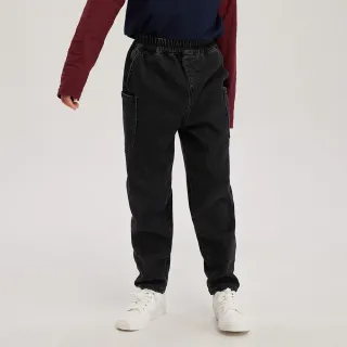 【GAP】男幼童裝 鬆緊寬鬆牛仔褲-淺藍色(784998) 歷史價格詳細信息