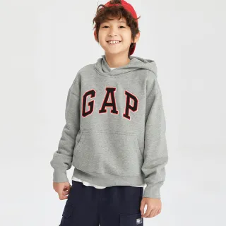 Gap 男幼童裝 Logo帽T 碳素軟磨系列-藍色(784965) 歷史價格詳細信息