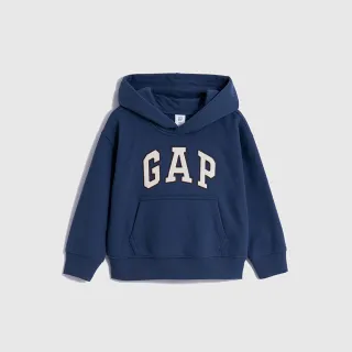 Gap 男幼童裝 Logo帽T 碳素軟磨系列-藍色(784965) 歷史價格詳細信息