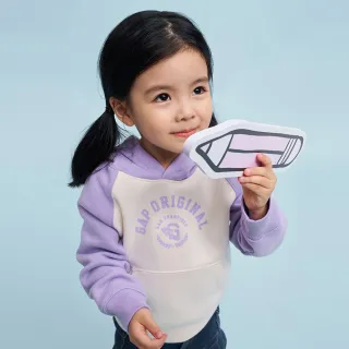 Gap 女裝 碳素軟磨系列 Logo印花寬鬆連帽休閒上衣 738834-多色可選 歷史價格詳細信息