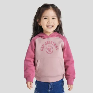 Gap 女裝 碳素軟磨系列 Logo印花寬鬆連帽休閒上衣 738834-多色可選 歷史價格詳細信息