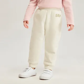Gap 女幼童 碳素軟磨系列 Logo口袋印花鬆緊休閒褲 619748-黃色 歷史價格詳細信息