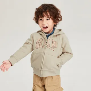 Gap 男裝 Logo連帽外套 碳素軟磨系列-深綠色(816853) 歷史價格詳細信息