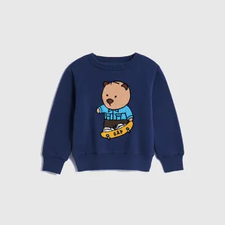 Gap 男裝 Logo小熊刺繡圓領針織毛衣-牛油果綠(718683) 歷史價格詳細信息