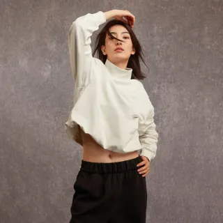 Gap 女裝 Logo立領長袖外套-白色(795237) 歷史價格詳細信息