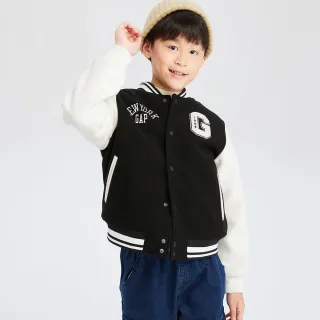 【GAP】男童裝 Logo印花布章刷毛束口鬆緊運動褲-海軍藍(606681) 歷史價格詳細信息