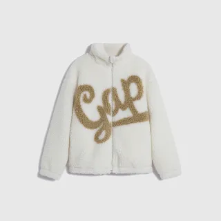 Gap 男童裝 Logo仿羊羔絨刷毛連帽外套-深藍色(836797) 歷史價格詳細信息