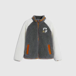 Gap 男童裝 Logo仿羊羔絨刷毛連帽外套-深藍色(836797) 歷史價格詳細信息